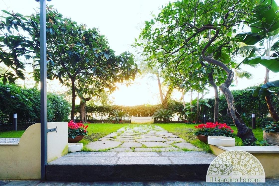 Il Giardino Falcone Катания Экстерьер фото